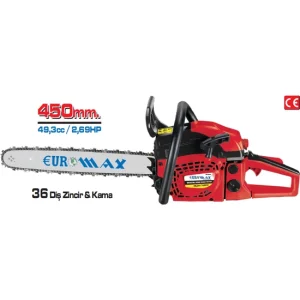 Çalışma TipiBenzinliMotor Gücü2,69 hpTüm Özellikler EuroMax EX75047C Benzinli Ağaç Kesim Motoru 450 mm